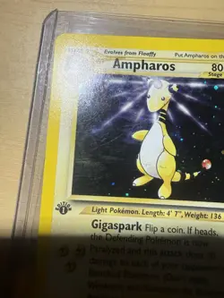 Pokemon Neo Genesis Ampharos 1/111 [1st Edition] - Neo Genesis - Image 2