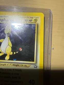 Pokemon Neo Genesis Ampharos 1/111 [1st Edition] - Neo Genesis - Image 3