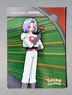 Heroes Villains Team Rocket James Holo Foil 2000 Topps Pokemon Series 3 #HV4 LP - Image 1