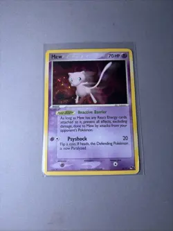 Mew 4/17 POP Series 4 Promo Pokemon TCG Holo Foil Rare - Image 1