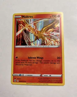 Pokemon Moltres 021/172 Holo Rare Brilliant Stars NM/M - Image 1