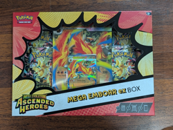 Pokemon Mega Evolution Ascended Heroes EX Box Lot 3 Meganium Emboar Feraligatr - Image 3