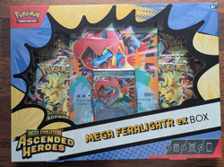 Pokemon Mega Evolution Ascended Heroes EX Box Lot 3 Meganium Emboar Feraligatr - Image 5