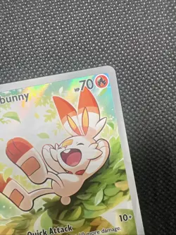 Scorbunny Full Art Ascended Hero’s 225/217 Nm Condition Pokemon TCG - Image 3