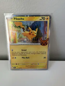 Pokemon Pikachu #18/91 2024 Trick or Trade Halloween Cosmos - Image 1