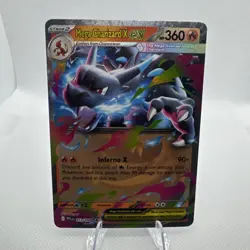 Mega Charizard X ex 013/094 Double Rare Phantasmal Flames - Pokemon NM-3 - Image 1
