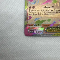 Mega Charizard X ex 013/094 Double Rare Phantasmal Flames - Pokemon NM-3 - Image 4