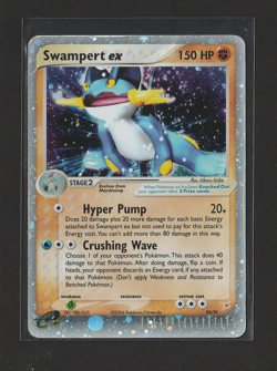 2004 Pokemon Swampert EX Team Magma vs Team Aqua Holo Foil Rare 95/95 - Image 1