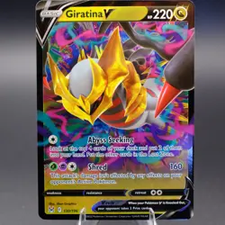 Giratina V 130/196 Ultra Rare SWSH11: Lost Origin Pokemon TCG NM - Image 1