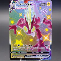 Toxtricity VMAX SV113/SV122 Shiny Holo Rare Shining Fates: Shiny Vault Pokemon T - Image 1