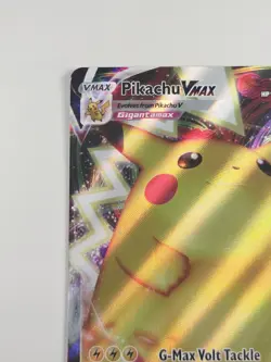 Pikachu VMAX 044/185 SWSH04: Vivid Voltage Ultra Rare Pokemon 2020 NM - Image 3