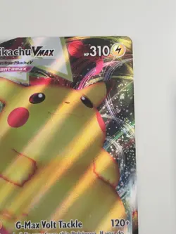 Pikachu VMAX 044/185 SWSH04: Vivid Voltage Ultra Rare Pokemon 2020 NM - Image 4