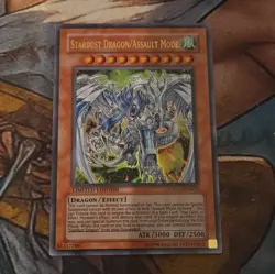 Yu-Gi-Oh! Stardust Dragon/Assault Mode Secret Rare Foil DPCT-EN003 Konami EN - Image 1