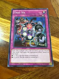 That Six DUEA-EN080 1st Edition Common PL + BONUS - Image 1