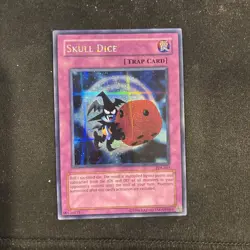 Yu-Gi-Oh! Eternal Duelist Soul - Skull Dice (EDS-003) Secret Rare Limited Holo - Image 1