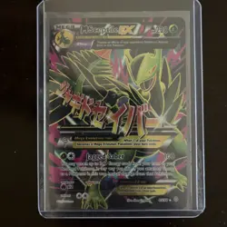 Pokemon Mega Sceptile EX TCG Full Art Ultra Rare Card Ancient Origins 85/98 NM - Image 1