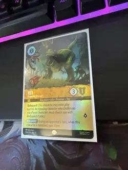 ✨EPIC REX - PROTECTIVE DINOSAUR Disney Lorcana Wilds Unknown 206/204 - Image 3