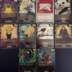 Dragon Ball Fusion World Blue Card Release Event Card Set New Mint - Image 1