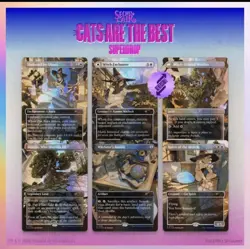 MTG PRESALE: Witch’s Familiar FOIL Secret Lair "Cats are the Best" - Image 1