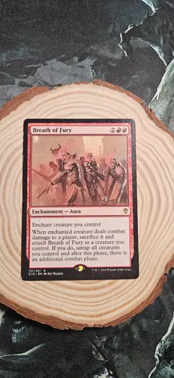 MTG Magic the Gathering Breath of Fury Commander 2016 (#121) NM - Image 1