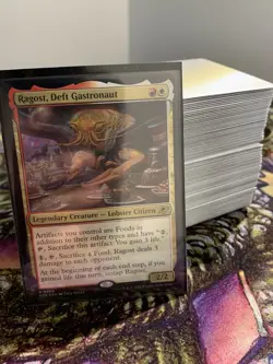 Ragost, Deft Gastronaut *CUSTOM* EDH Deck MTG Magic the Gathering Commander!! - Image 1