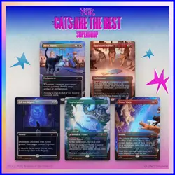 🐈 MTG PRESALE - FOIL Drop *Cats of Chaos* Secret Lair Cats are the Best 🃏 - Image 1