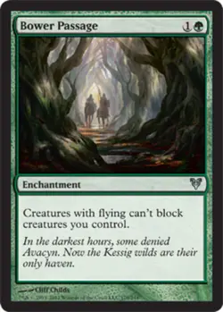 MTG - Bower Passage - Avacyn Restored - NM, English Magic FLAT RATE SHIP - Image 1