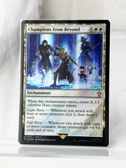 Champions from Beyond (SURGE FOIL) FIC 0011 Magic MtG Final Fantasy FFXIV - Image 1