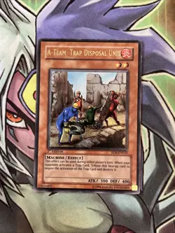 RDS-EN033 A-Team: Trap Disposal Unit Ultimate Rare 1st Edition NM Yugioh Card - Image 1