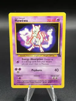 Mewtwo 3/53 Movie Promo Pokemon Card WOTC Common TCG Kids WB NM ZU1 - Image 1