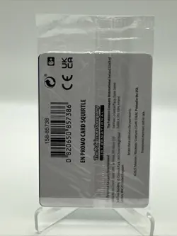 SEALED Pokemon Center Exclusive 007/165 Squirtle Holo 151 Pokemon TCG Card - Image 2
