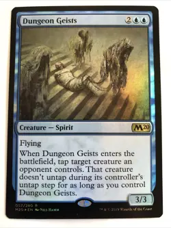 MTG Core Set 2020 Dungeon Geists Foil 057/280 NM Rare - Image 1