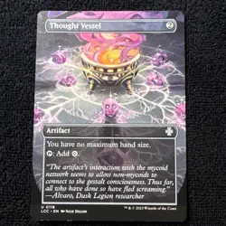 Thought Vessel (Borderless) Commander: the Lost Caverns of Ixalan Regular - Image 1