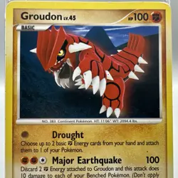 Groudon 29/146 Legends Awakened Regular Rare Pokemon Card - Image 2