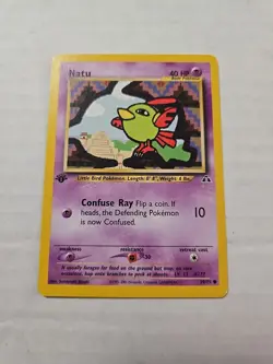 Pokemon Card - Neo Discovery 59/75 - NATU (common) **1st Edition** - Image 1
