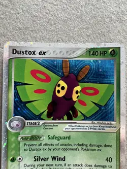 2006 Pokemon, Legend Maker, #86/92 Dustox ex, Holo Ultra Rare - Image 4