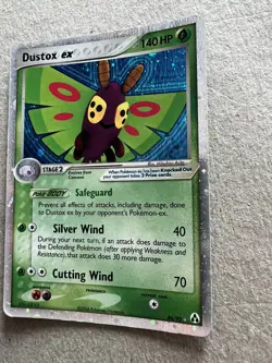 2006 Pokemon, Legend Maker, #86/92 Dustox ex, Holo Ultra Rare - Image 5