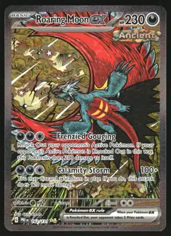 2025 Pokemon SV Prismatic Evolutions - PRE EN #162/131 Roaring Moon ex - Image 1