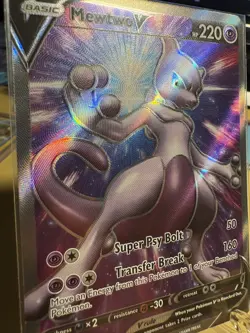 Pokemon TCG Mewtwo V - Black Star Promo Full Art - SWSH229 - Near Mint - Image 2