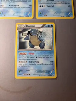 Squirtle 29/149 Wartotle 30/149 Blastoise 31/149 3 Card Set Starter Pokemon TCG - Image 4