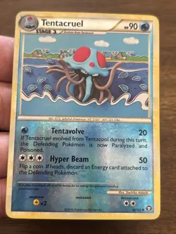 Pokemon Card - Tentacruel Triumphant 50/102 Uncommon Reverse Holo - Image 1