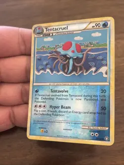 Pokemon Card - Tentacruel Triumphant 50/102 Uncommon Reverse Holo - Image 4