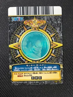 Luffy C002 One Piece OnePy Berry Match Cards Game Anime BANDAI TCG Japan - Image 2