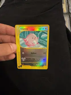 Pokemon TCG Chansey Reverse Holo Card 69/147 Aquapolis - Image 2