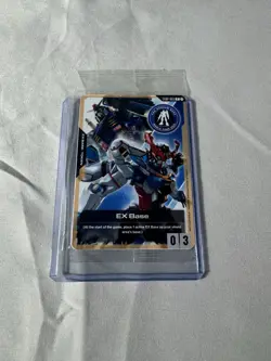 Gundam EXBP-003 EX Base Promo Card | 2025 World Tour USA Exclusive | Mint SEALED - Image 1