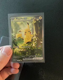 Pikachu EX 276/217 SIR Full Art Pokemon Card NM/MINT Ascended Heroes - Image 1