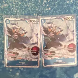 Bandai One Piece Card Game Buggy OP16-048 Red Character x2 EN - Image 1