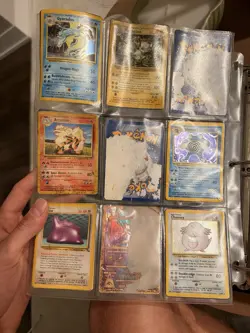 Vintage Pokemon Cards. Mainly Base Set 2. Damaged. (See description) - Image 2