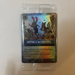 Putting It All Together Lorcana Movie Promo Zootopia 2 - SEALED Trading Card - Image 1