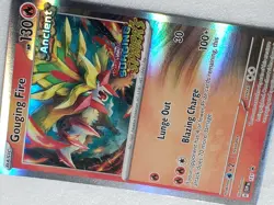 PRERELEASE Gouging Fire SVP151 NM - STAMPED PROMO Surging Sparks Pokemon Card - Image 2
